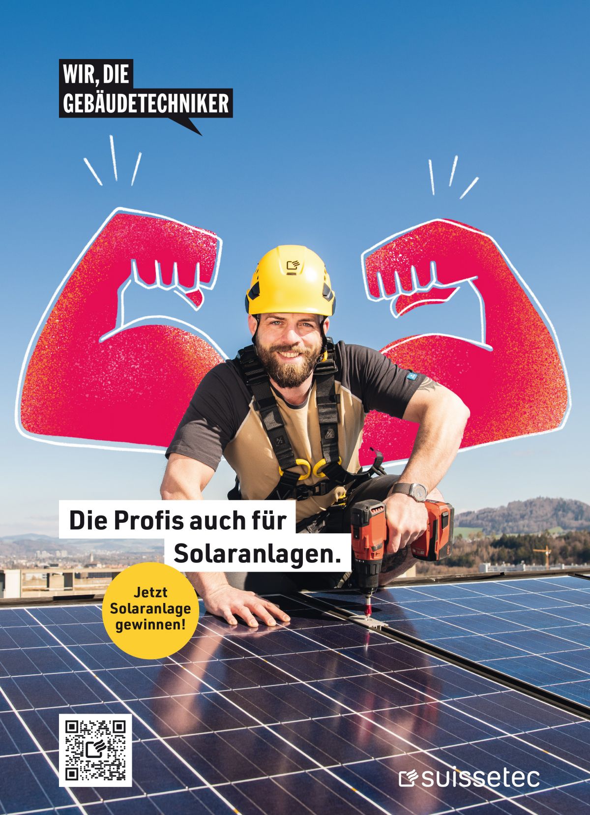Solaranlage im Wert von 25'000 CHF gewinnen